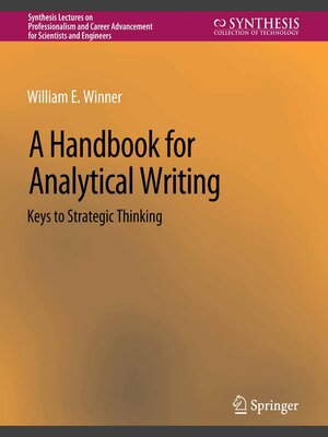 cover image of A Handbook for Analytical Writing